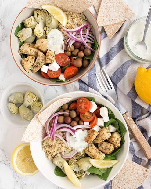 Bowl de pollo y quinoa